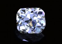 0.83 Carat Antique Cushion Cut Diamond, GIA I/VS1