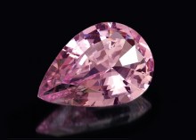 GIA 35.73 carats Pink Morganite by Leon Mege.